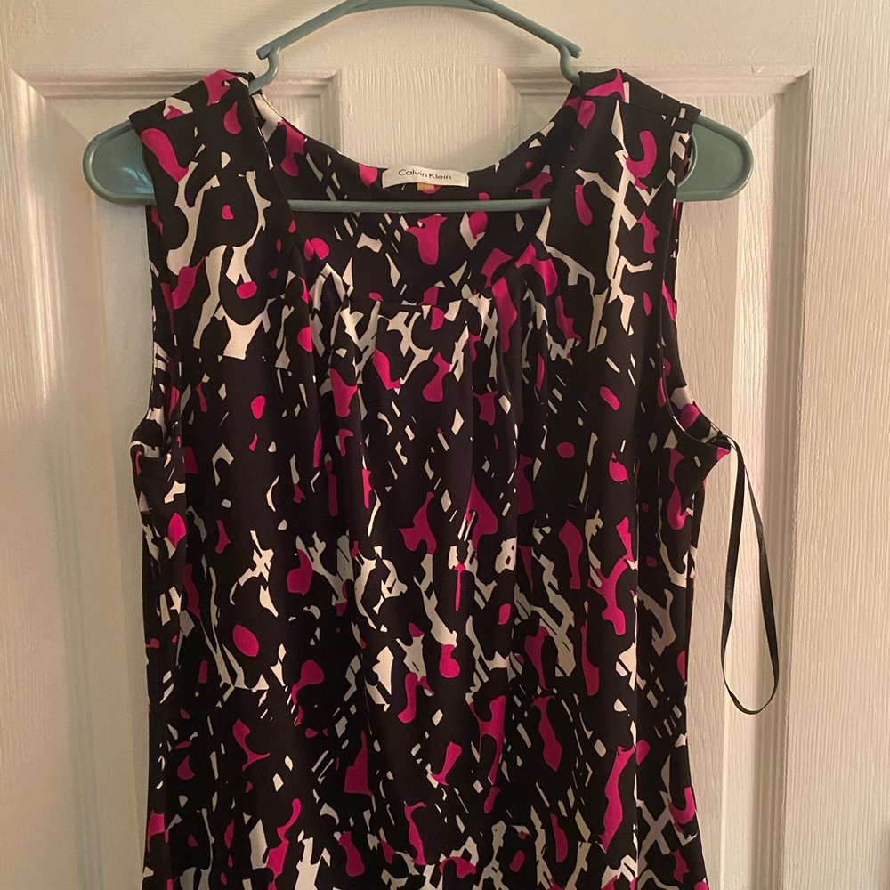 Calvin Klein short sleeve blouse